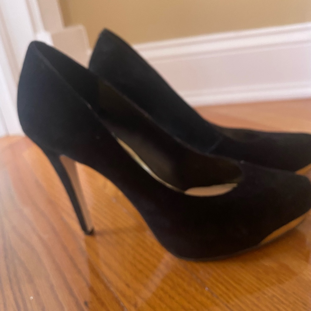 BCBGeneration suede black shoes